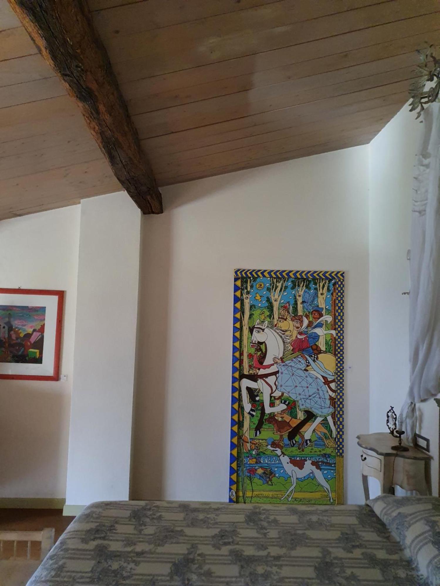Locanda Del Re Guerriero San Pietro in Cerro Eksteriør billede